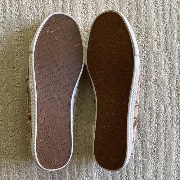 Coach Katie Slip On Signature Sneakers - Picture 10 of 11